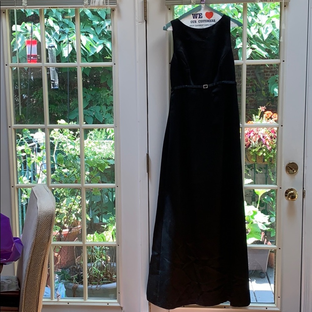 Formal black dress